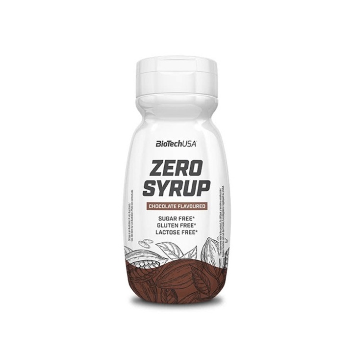 Sirop Fara Calorii Biotech Usa Zero Syrup / 320 Ml Ciocolata 329 Ml