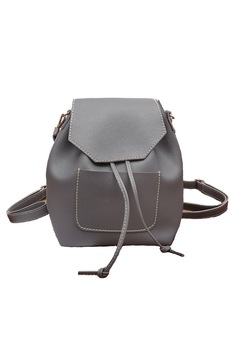 Rucsac de dama Jules gri din piele ecologica, 33 x 27 x 13 cm Rucsac de dama Jules gri din piele ecologica, 33 x 27 x 13 cm