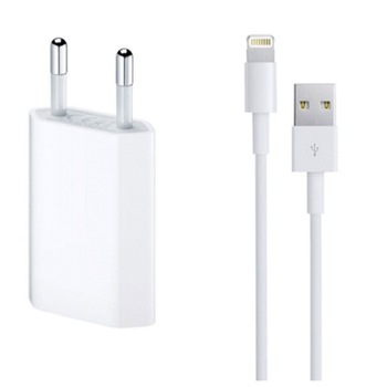 Incarcator iPhone original, adaptor original iPhone + Cablu de date iPhone original 1m cu mufa lightning, Set incarcator iPhone original, Alb, bulk + Cadou personalizat G-Tech Incarcator iPhone original, adaptor original iPhone + Cablu de date iPhone original 1m cu mufa lightning, Set incarcator iPhone original, Alb, bulk + Cadou personalizat G-Tech