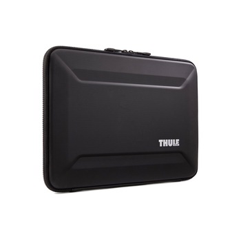 Husa de transport Thule Gauntlet pentru MacBook de 16 Inch, Negru Husa de transport Thule Gauntlet pentru MacBook de 16 Inch, Negru