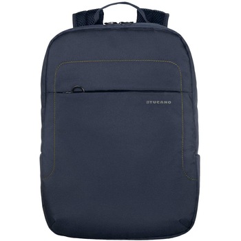 Rucsac pentru notebook, Tucano, Antifurt, 13.3/14 Inch, Poliester, Albastru inchis, 40 x 28. 5 x 11 cm Rucsac pentru notebook, Tucano, Antifurt, 13.3/14 Inch, Poliester, Albastru inchis, 40 x 28. 5 x 11 cm