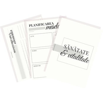 Insert tematic hartie - Sanatate si vitalitate, A5, 60 pagini Insert tematic hartie - Sanatate si vitalitate, A5, 60 pagini