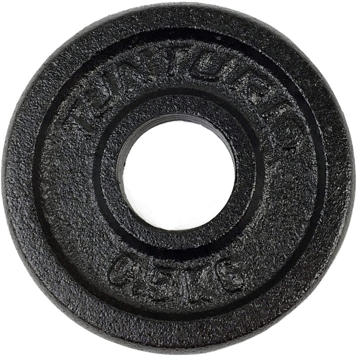 Discuri haltere Tunturi, 2x0.5kg, negru
