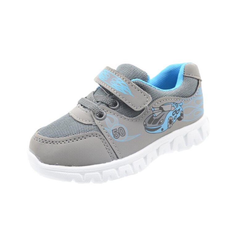 Pantofi sport pentru baieti Tom Miki C-T39-49-B, Gri, 23 EU