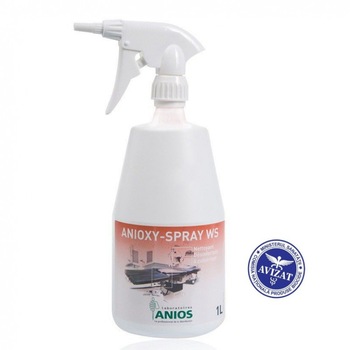 Dezinfectant de nivel inalt Anioxy Spray WS virucid, pentru suprafete si instrumentar medical, 1 l Dezinfectant de nivel inalt Anioxy Spray WS virucid, pentru suprafete si instrumentar medical, 1 l