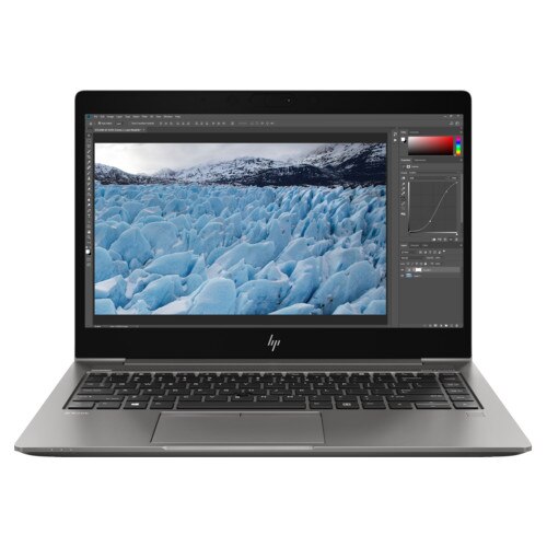Laptop HP ZBook 14u G6, Intel Core i7-8565U, 14inch, RAM 16GB, SSD 512GB, AMD Radeon Pro WX 3200 4GB, Windows 10 Pro, Grey