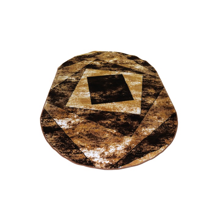 Covor Gold COLLECTION oval 200x300 cm -0835 maro/bej