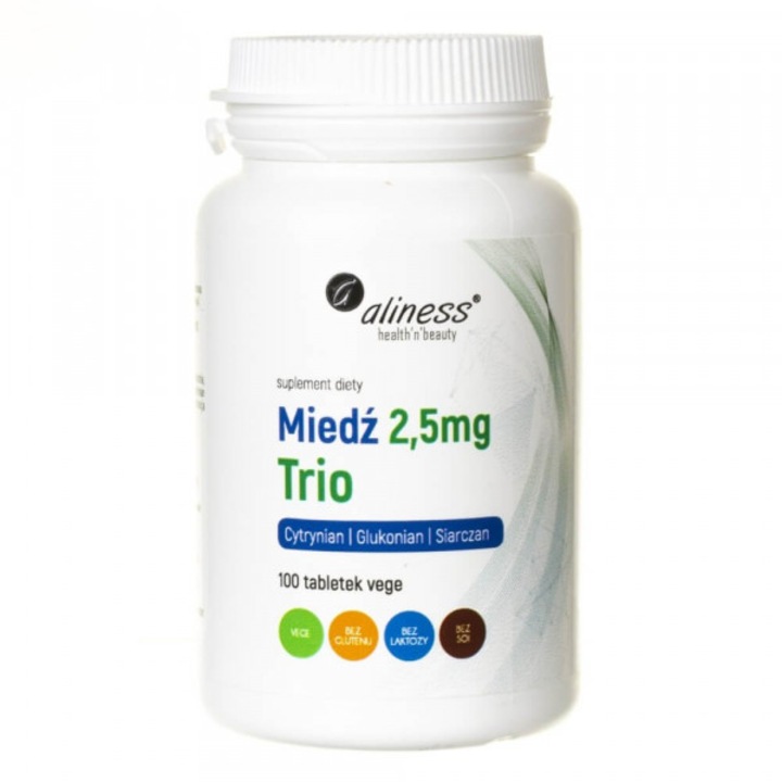 Aliness Copper Trio 2,5 mg kapszula, 100 db