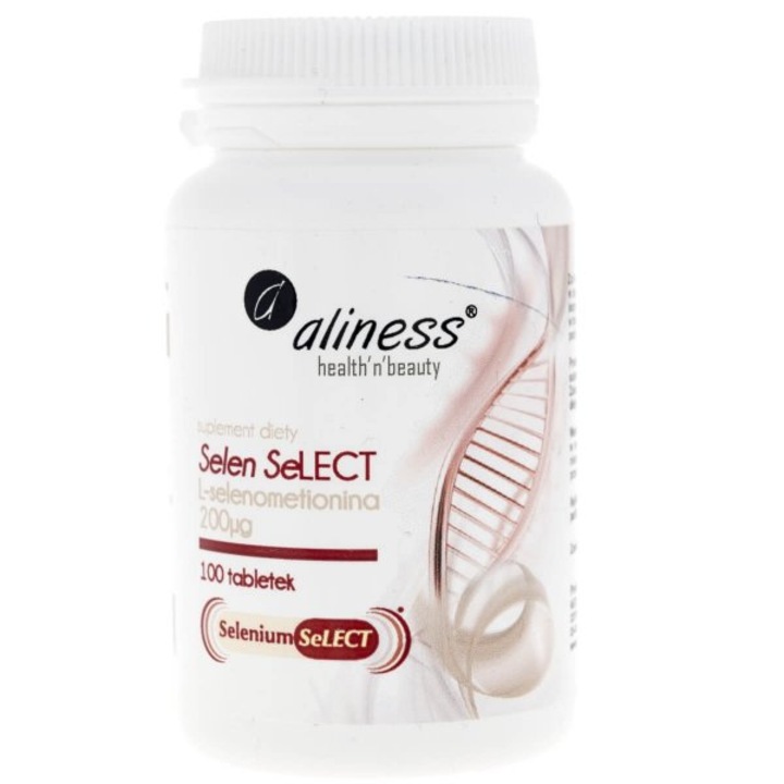 Aliness Selen Select® L-selenometionin 200 μg kapszula, 100 db