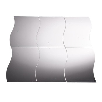 Set 6 Oglinzi Valuri Sticker Autoadeziv Decorativ pentru Baie Living si Bucatarie - Model Deosebit Premium 12 x 10cm, Original Deals Set 6 Oglinzi Valuri Sticker Autoadeziv Decorativ pentru Baie Living si Bucatarie - Model Deosebit Premium 12 x 10cm, Original Deals
