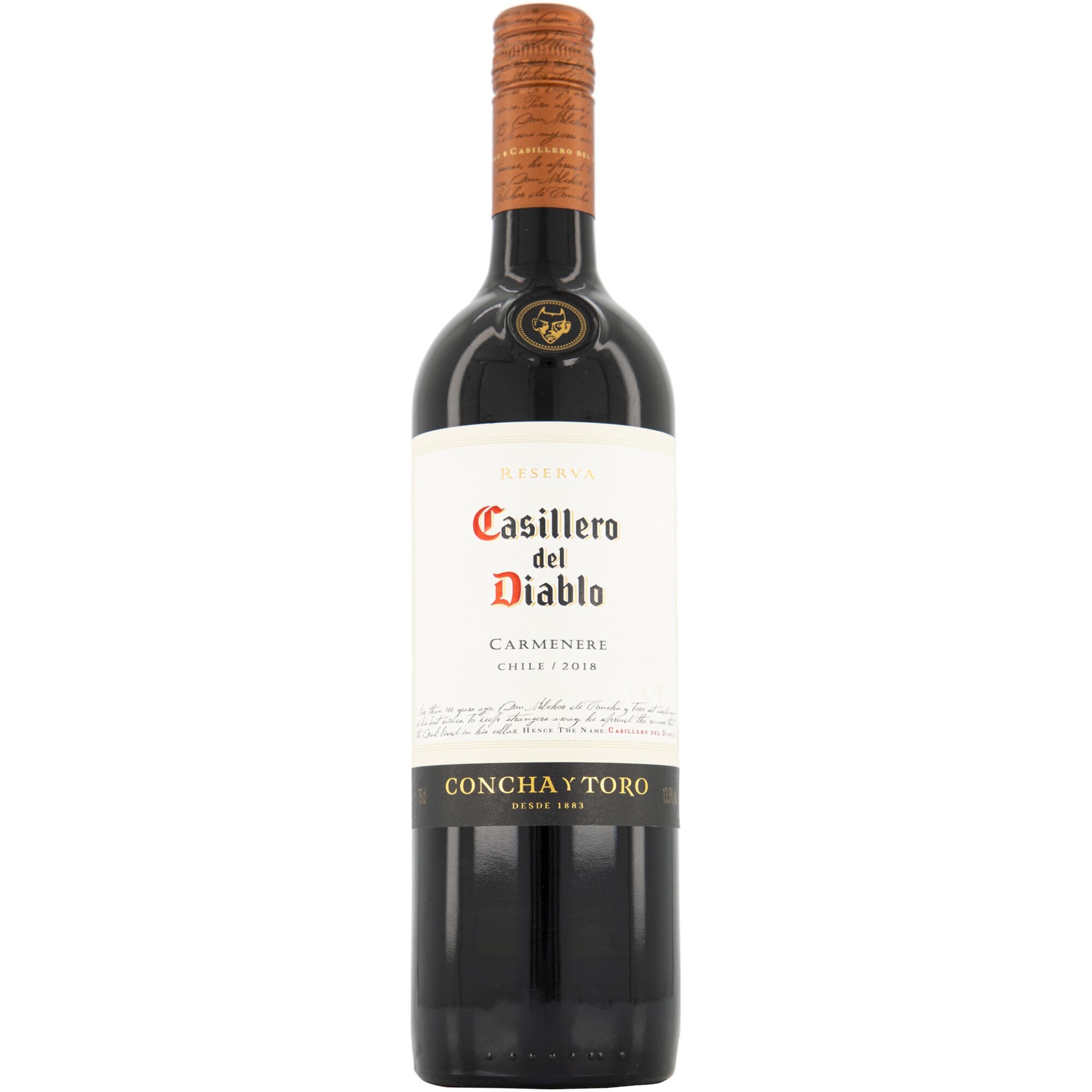 Vin Rosu Concha Y Toro Casillero Del Diablo Carménere, 13.5%, 0.75l