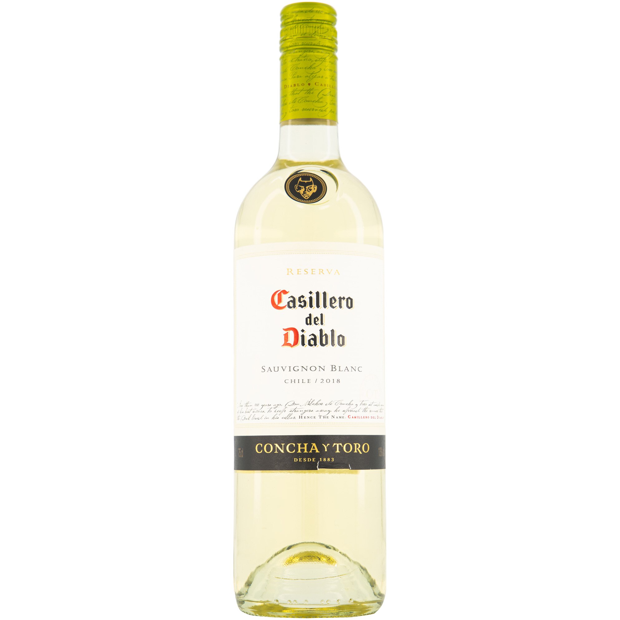 Vin Alb Concha Y Toro Casillero Del Diablo Sauvignon Blanc, 13%, 0.75l
