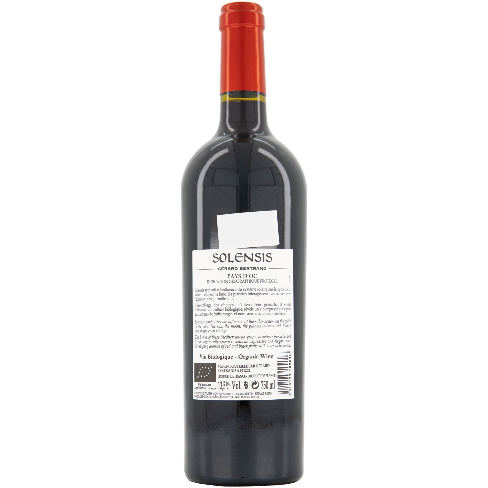 Vin Rosu Gerard Bertrand Solensis, Grenache Syrah,