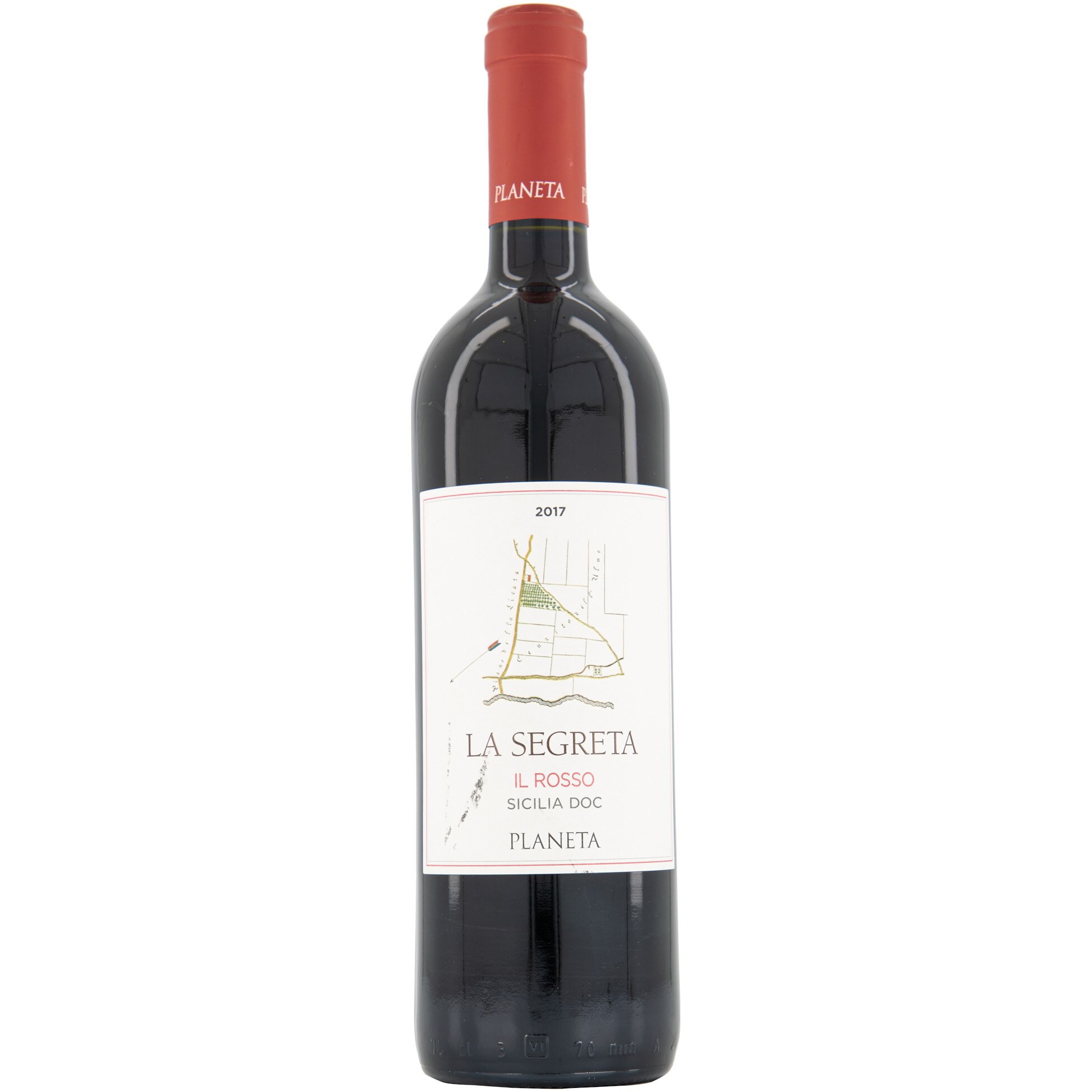Vin Rosu Planeta La Segreta, Cupaj, 13.5%, 0.75l
