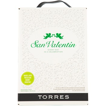 Vin Alb Torres San Valentin Bib, Demisec, 11%, 1.5l Vin Alb Torres San Valentin Bib, Demisec, 11%, 1.5l