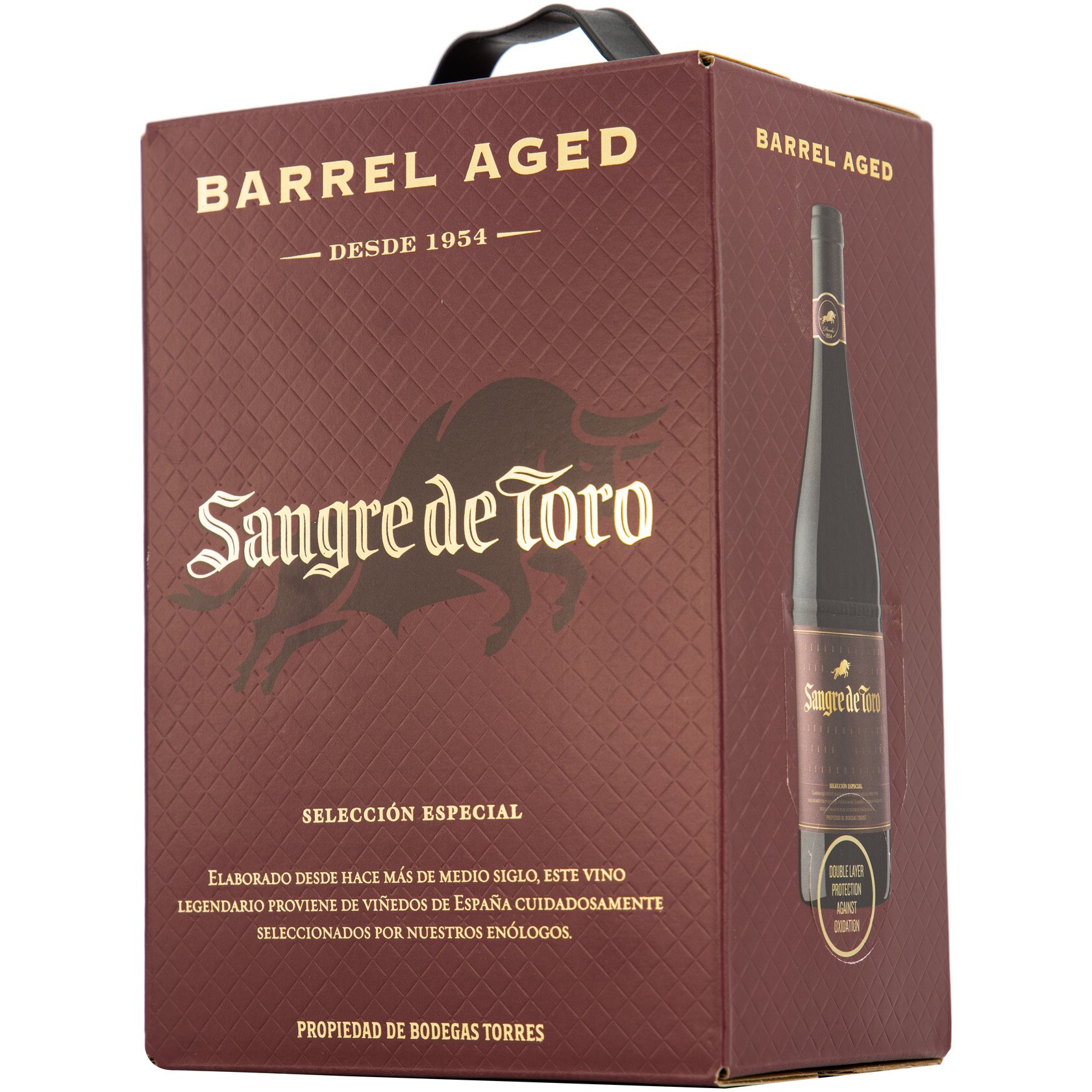 Vin Rosu Torres, Sangre De Toro, BIB, Sec, 14%, 1.5l