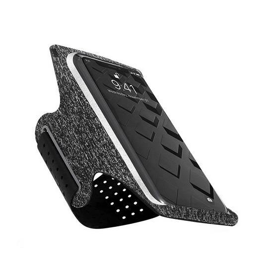 Husa Alergare Pentru Brat Universala Impermeabila 5.5 Inch - TechProtect Black/Gray