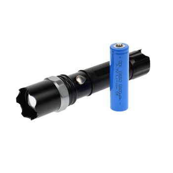 Lanterna LED CREE Q3 cu 3 faze si acumulator inclus, Brillante MAN - T6061 Lanterna LED CREE Q3 cu 3 faze si acumulator inclus, Brillante MAN - T6061