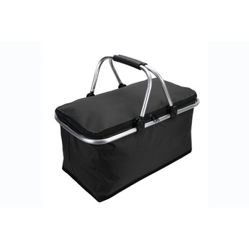 Cos picnic termoizolant, pliabil, negru, 43 X 24 X 23 cm, HS040, Vivo Cos picnic termoizolant, pliabil, negru, 43 X 24 X 23 cm, HS040, Vivo