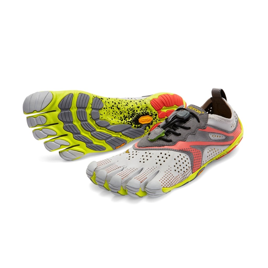 Dazzling salad They are Papuci tip barefoot Vibram Fivefingers V-RUN, Oyster – 40 EU - eMAG.ro