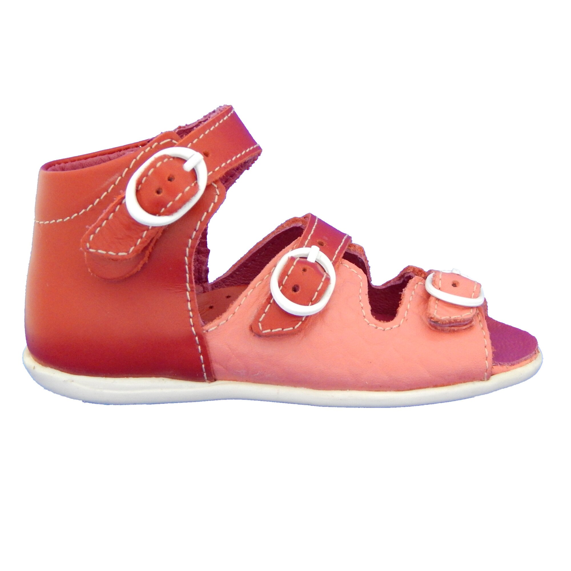 Sandale Thassos, rosu-roz, Babyfox