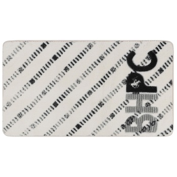 Covoras de baie, Beverly Hills Polo Club, 309 Grey, 57x100 cm, 100% poliamida Covoras de baie, Beverly Hills Polo Club, 309 Grey, 57x100 cm, 100% poliamida