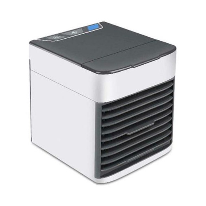 Aparat de aer conditionat, racire rapida, Albastru/Alb/negru, Business Global ®