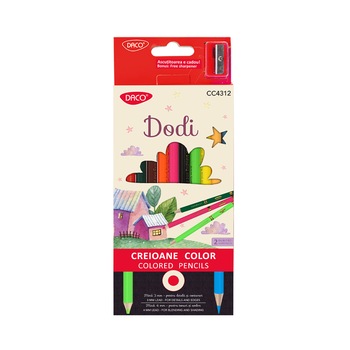 Creion color 12 Dodi DACO CC4312 Creion color 12 Dodi DACO CC4312