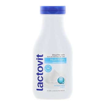 Gel de dus Lactovit Nutrition cu vitamina A si E pentru piele normala 250ml Gel de dus Lactovit Nutrition cu vitamina A si E pentru piele normala 250ml