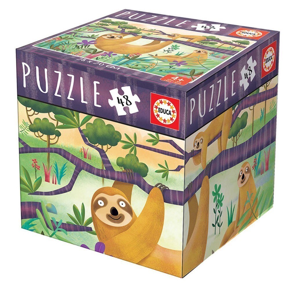 Sloth - puzzle 48 piese Educa