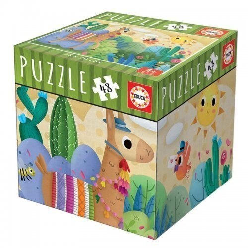 Puzzle Educa, Lama 48 piese