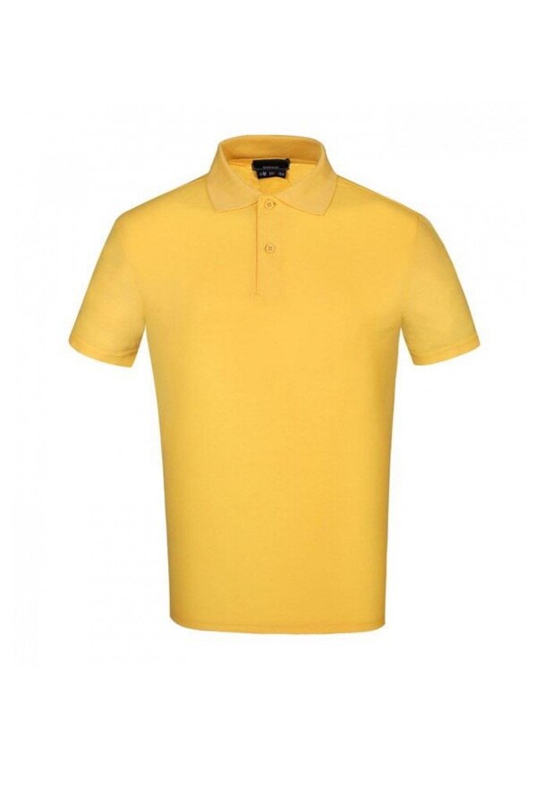 Tricou polo barbati, Donnay Cotton Polo, Bumbac, XS EU, Galben