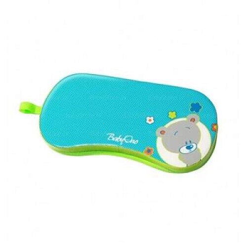 Covoras de baie pentru protectia genunchilor 42 x 20 x 3 cm BabyOno 897, Albastru