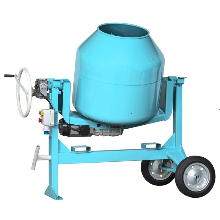 Betoniera C320 SR OMAER, putere motor 2CP, transmisie cu reductor, functionare silentioasa, alimentare 230V, 180kg