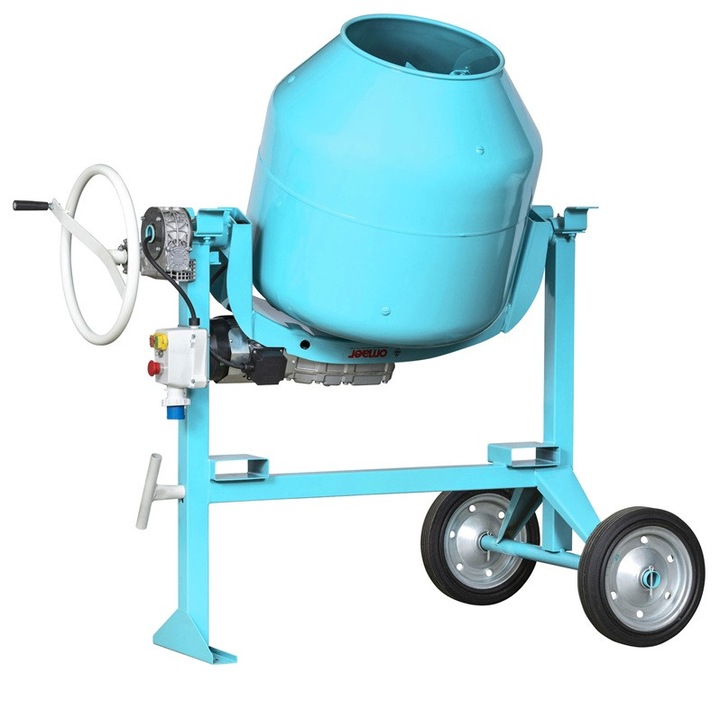 Betoniera profesionala C250 SBL SIFEE-OMAER, volum cuva 190l, putere motor 1CP, 230V, greutate 148kg