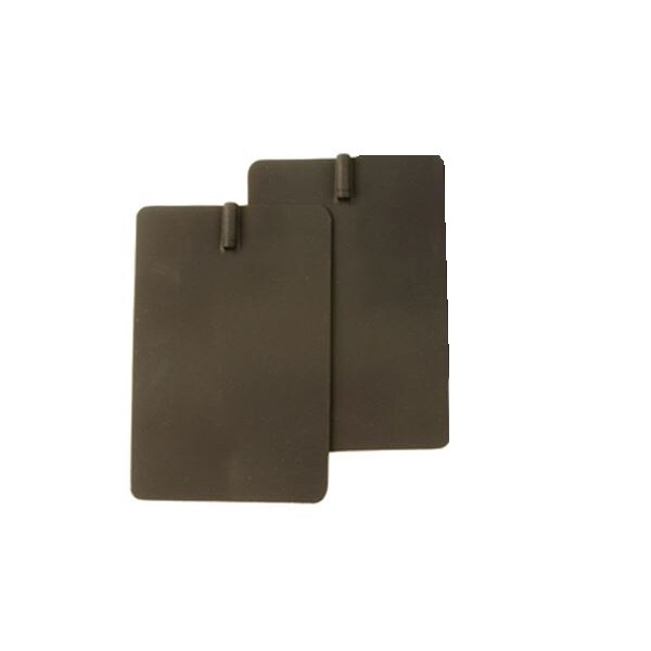 Set 2 electrozi conductori de silicon cu husa de burete 80mm x 120mm