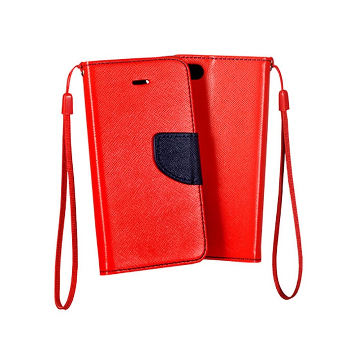 Предпазен калъф Telone Fancy Case за Xiaomi Mi Note 10, Червен/Тъмносин