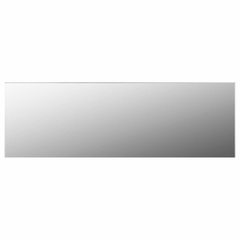 Oglinda de perete, vidaXL, Sticla, 120 x 30 cm, Argintiu Oglinda de perete, vidaXL, Sticla, 120 x 30 cm, Argintiu