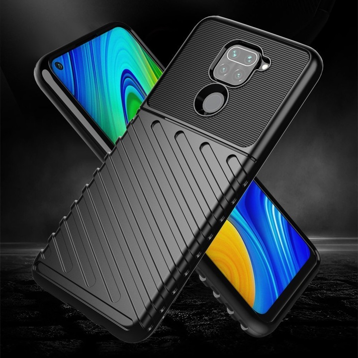 Калъф за телефон Thunder за Xiaomi Redmi 10X 4G/Xiaomi Redmi Note 9, син