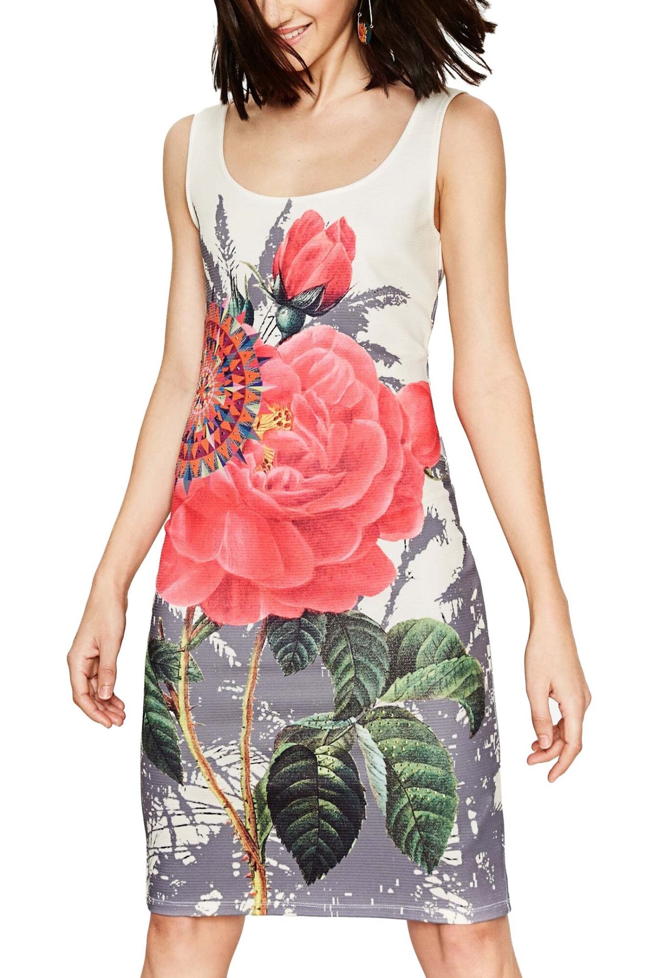 Rochie, Desigual 74V2EA8, Multicolor, M