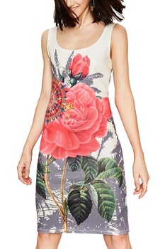 Rochie, Desigual 74V2EA8, Multicolor, M Rochie, Desigual 74V2EA8, Multicolor, M