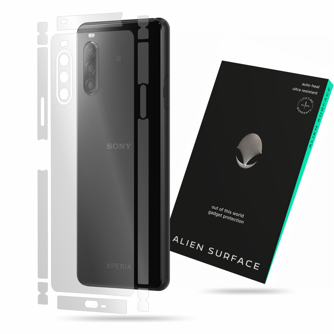 Folie Alien Surface, Sony Xperia 10 II, protectie spate, laterale