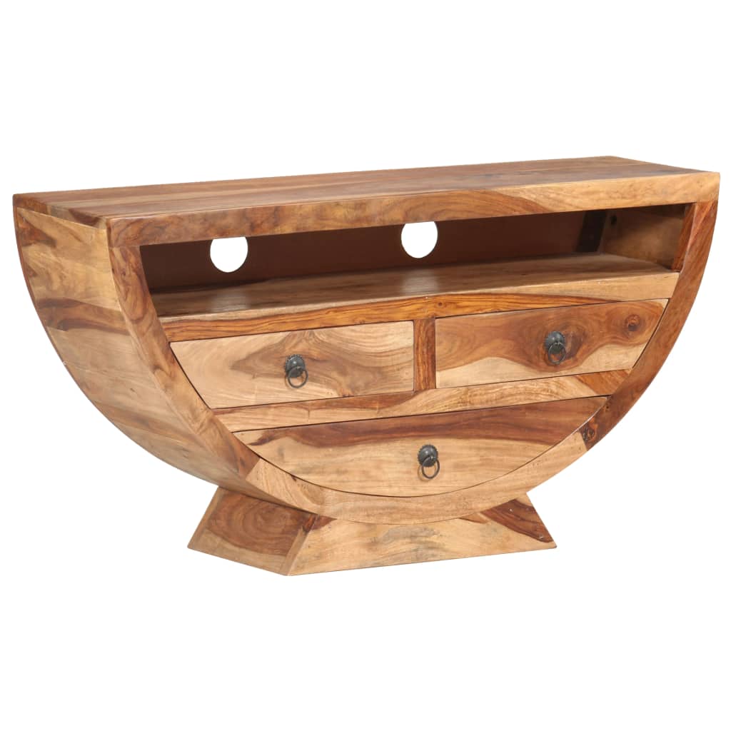 Comoda TV, 100 x 30 x 52 cm, lemn masiv de sheesham 285871