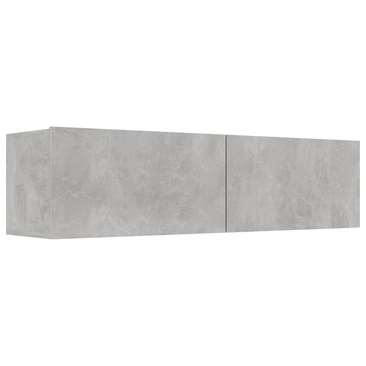 ТВ шкаф vidaXL, бетонно сив, 120x30x30 см, ПДЧ