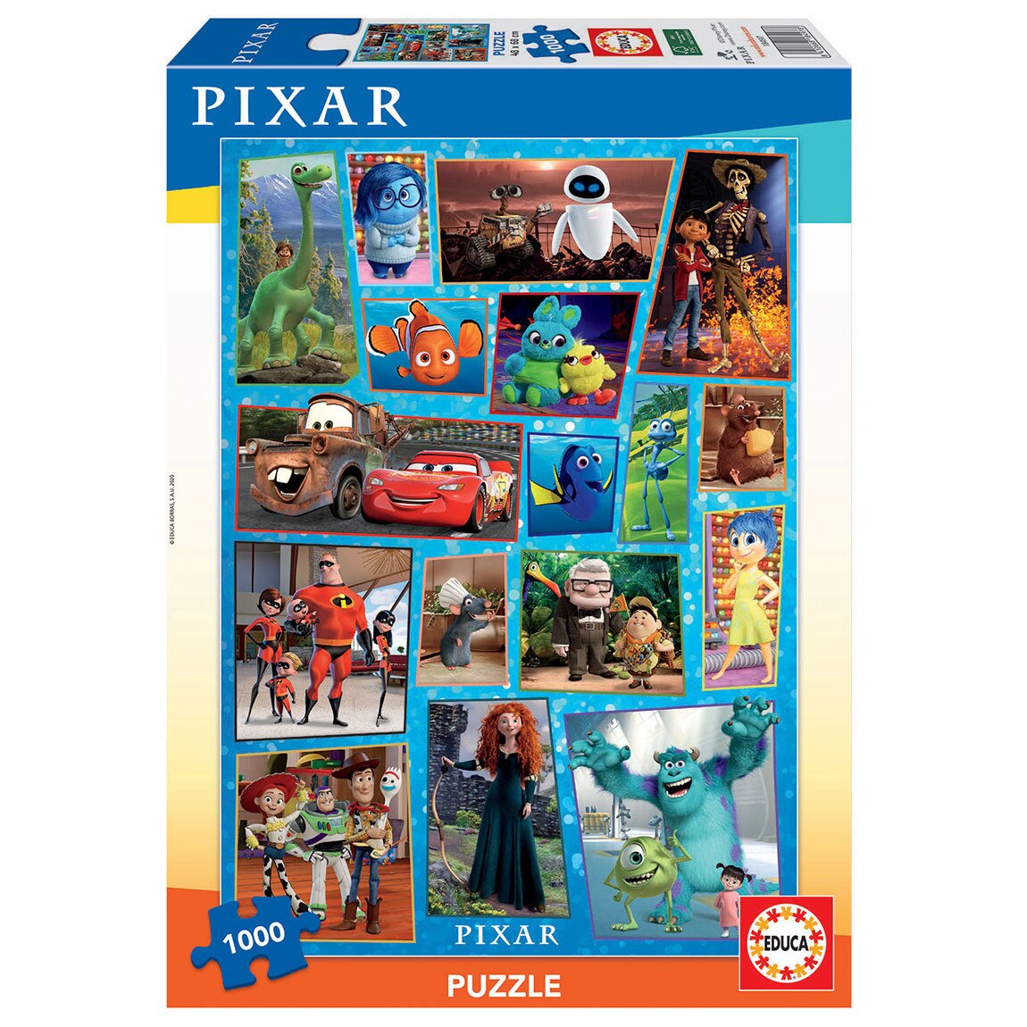 Puzzle 1000 piese - Pixiar Family, 1000 piese