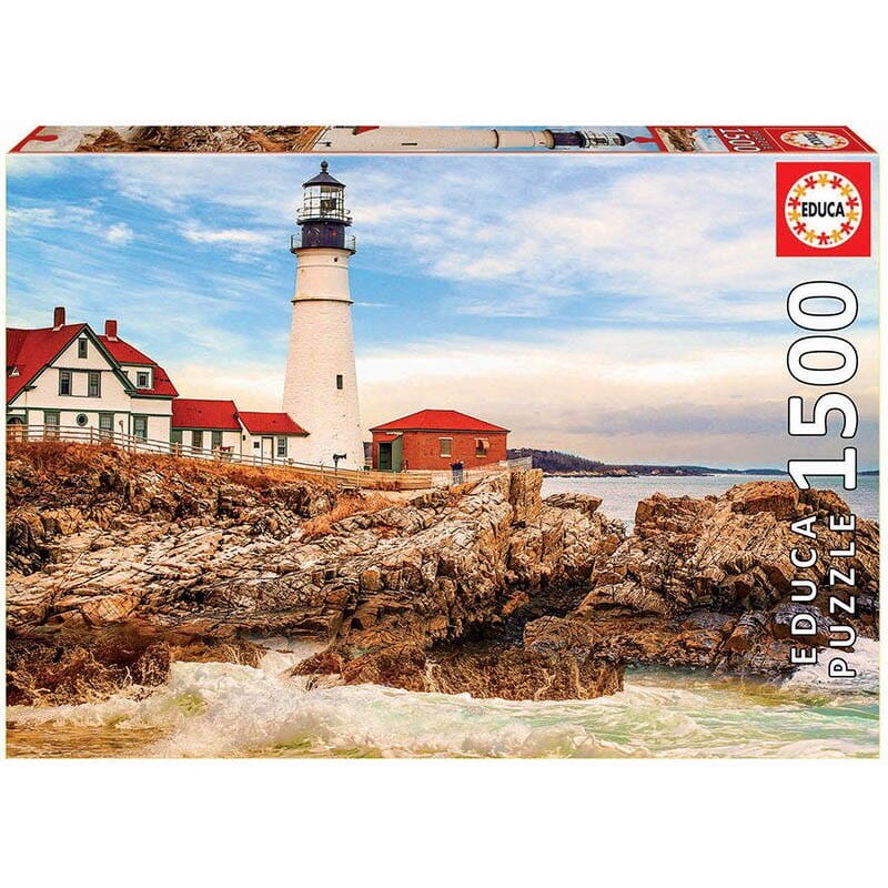 Puzzle Educa Rocky Lighthouse 1500 piese