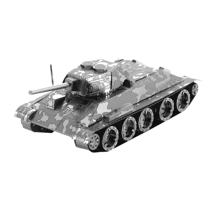 OEM 3D Nano Puzzle, Fémes, Oktatási, T34 Tank