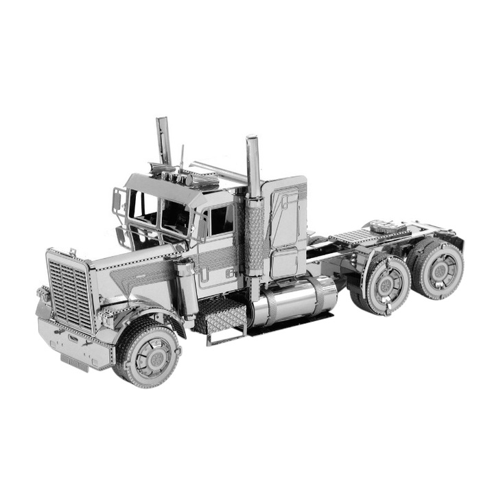 OEM Nano 3D Puzzle, Fémes, Oktatási, Traktor / TIR modell