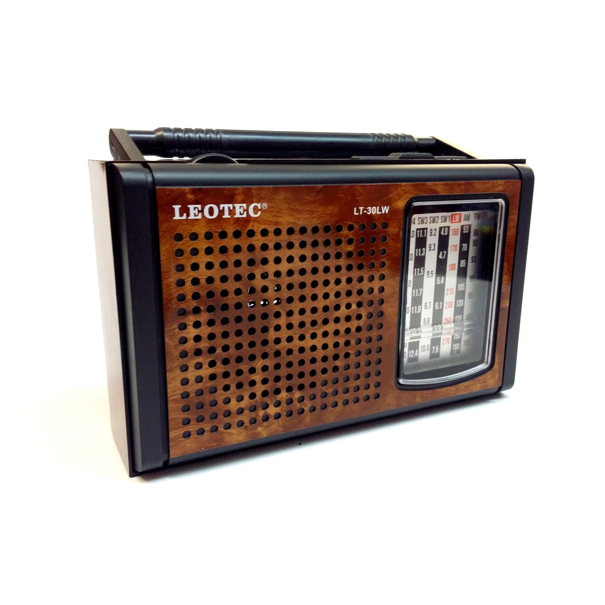 Radio Leotec LT-30lw, cu 8 benzi radio, alimentare 220v si baterii