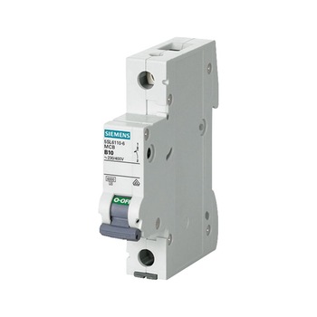 Siguranta automata 1P, 10A, curba de declansare C, capacitate de rupere 6kA, Siemens Siguranta automata 1P, 10A, curba de declansare C, capacitate de rupere 6kA, Siemens